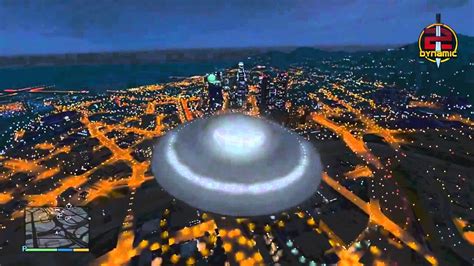 Gta 5 Mods Alien Spaceship Flyable Ufo Mod Gameplay Showcase In Gta V