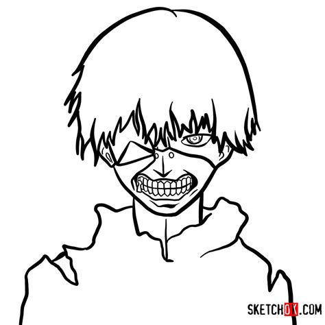 How To Draw Kaneki Ken From Tokyo Ghoul Artofit