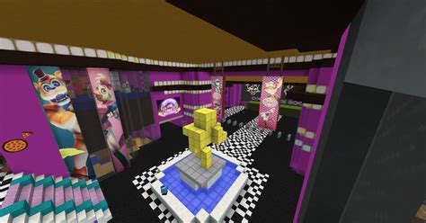 Five Nights At Freddys Security Breach Minecraft Java Edition Map 1