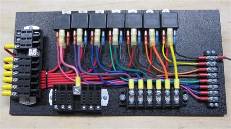 7 Relay Panel W Switched Panel Ce Auto Electric Supply