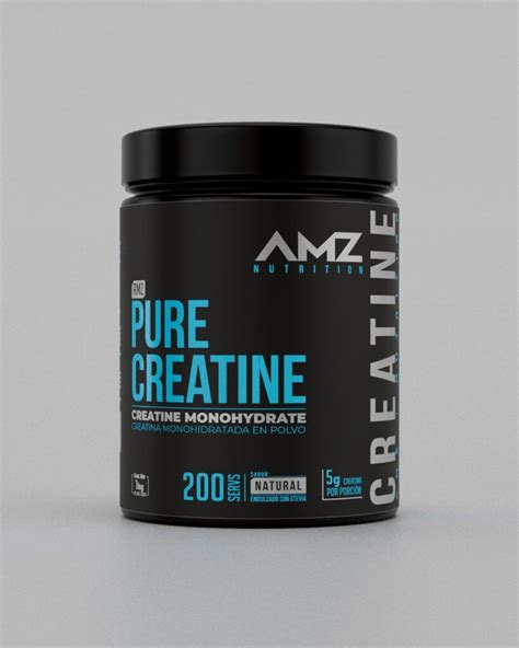 AMZ Creatina Monohidratada Pura 1 Kg 200 Porciones Chutamax
