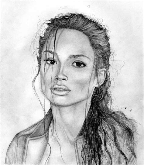 Ciara Drawing By Uzeir Mustafa Fine Art America