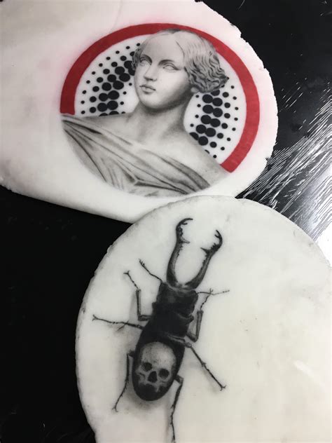 Tattoos on fake skin by me. Videos process in my social media accounts. Arts by Debora HT @ Nami