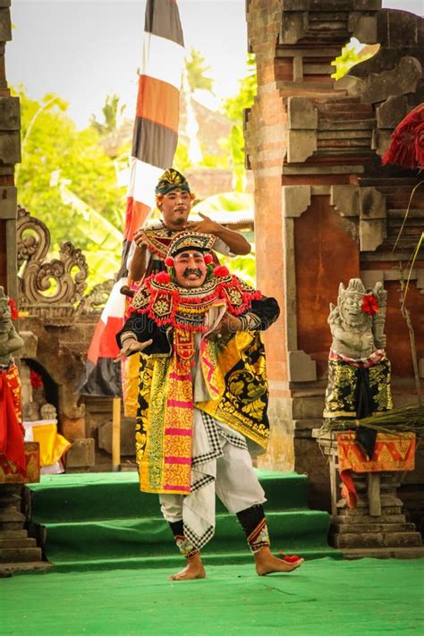 Balinese Traditional Barong Dance Editorial Image Image Of People