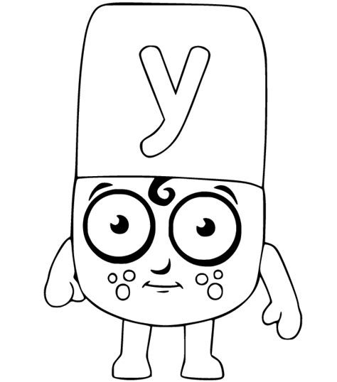 Alphablocks Coloring Pages Free Printable Coloring Pages