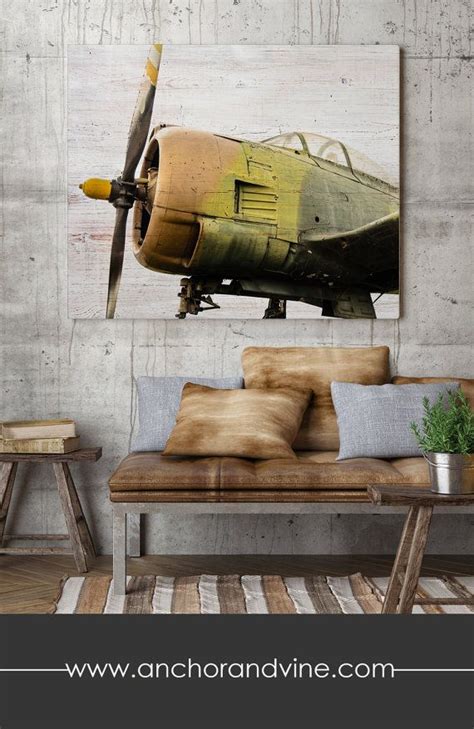 Canvas Airplane Large Canvas Wall Art Aviation Plane Painting