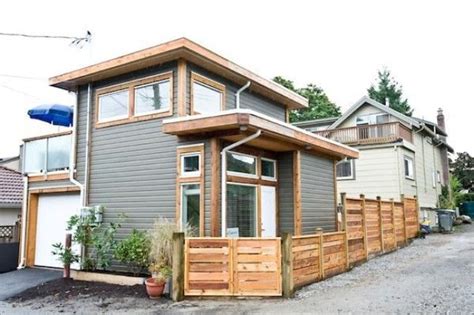 Vancouver Couple Build 500 Square Foot Tiny House With A Garage And