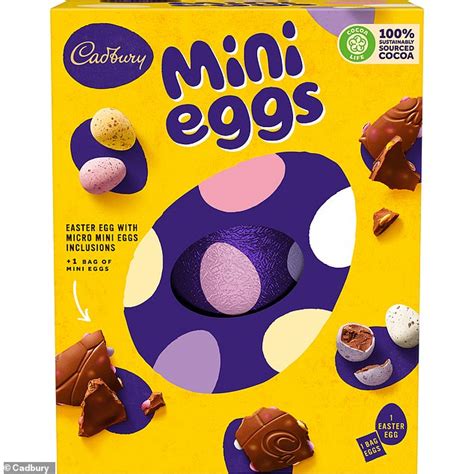 cadbury releases easter egg with mini eggs embedded in the shell sound health and lasting wealth