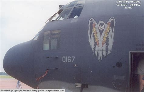 Aircraft 90 0167 1990 Lockheed Ac 130u Spooky Ii Cn 382 5262 Photo