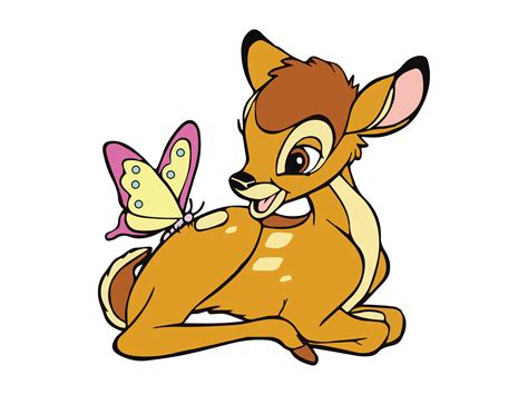 Digital Art And Collectibles Silhouette Bambi Png Pick From 3 Bambi
