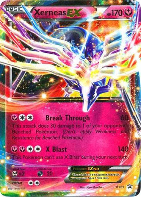 Maybe you would like to learn more about one of these? Pokemon X Y Promo Single Card Ultra Rare Holo Xerneas EX XY07 - ToyWiz