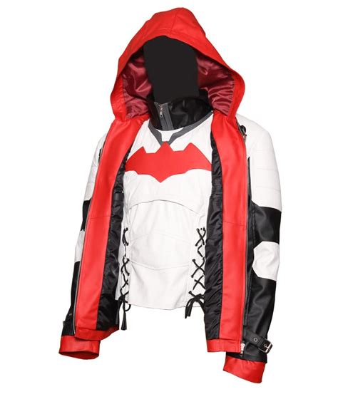 Batman Arkham Knight Red Hood Costume Us Leather Mart