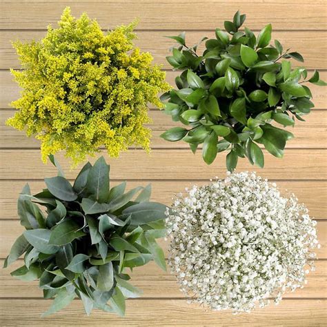 Greenery Used In Flower Arrangements And Wedding Bouquets 35 Simple