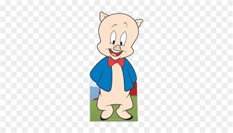 Porky Pig Quotes Bow Tie Cartoon Character Free Transparent Png