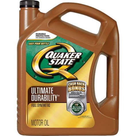 Quaker State Ultimate Durability 5w20 Motor Oil 5 Qt