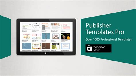 Templates For Publisher Pro For Windows 8 And 81