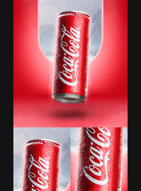 Coca Cola Matte Painting On Behance