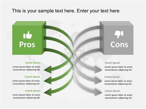 Pros And Cons Template Powerpoint Templates Powerpoint Presentation