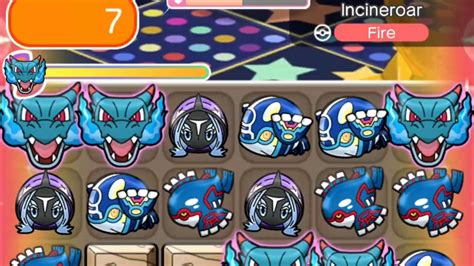 pokemon shuffle mobile incineroar escalation battle stage 120 itemless『ポケとる スマホ版』ガオガエン 06 2019
