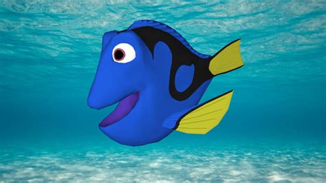 However, they could be more correct. Dory fish | 3D Warehouse