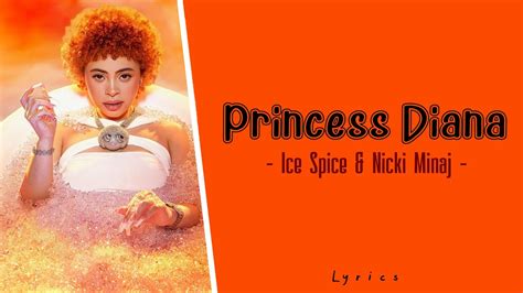 Ice Spice And Nicki Minaj Princess Diana Lyricsletra Youtube