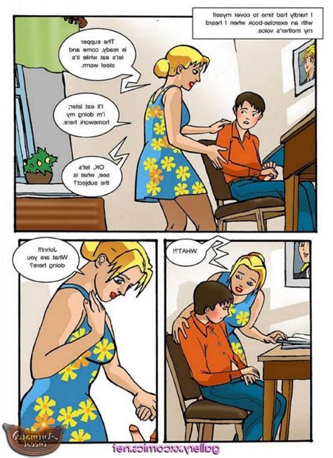 Mom Vacuuming Comic