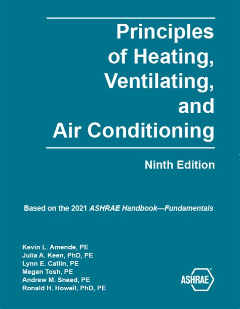 Principles Of Heating Ventilating And Air Conditioning