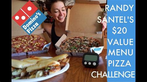 Dominos Pizza Challenge Fit Girl Vs Food Youtube