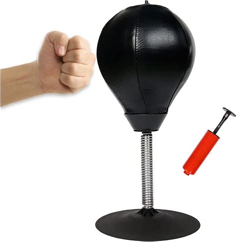 Ylwx Desk Punching Bag For Stress Relief Inflatable