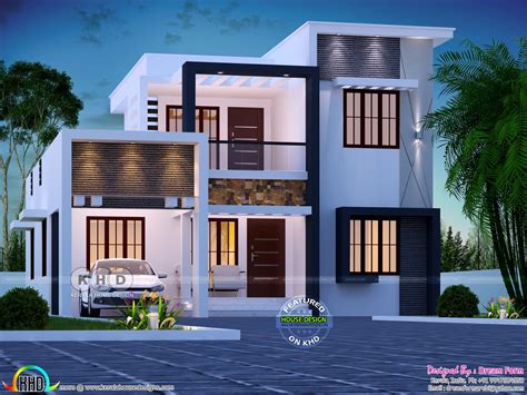 Explore variety designs from our collection. Step roof home in 1800 square feet - Kerala home design ...
