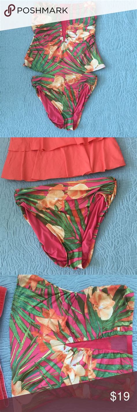Sold Vince Camuto Swimsuit Tropical Print Tropical Print Swimsuits