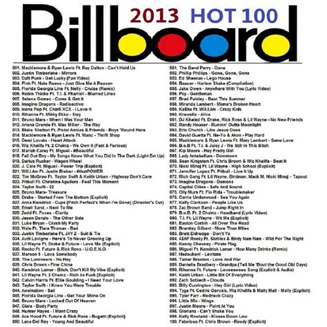 Billboard Top 100 Singles Of 2014 Uniq Works De