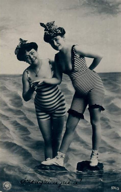 Vintage Sassy Beach Couple Ii By Mementomori Stock On Deviantart