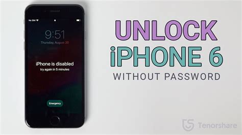 How To Unlock Iphone 6 Disabled Without Itunes（ New Ways No Passscode