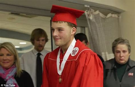 mother s final wish is granted as her teenage son moves his graduation ceremony to her hospital