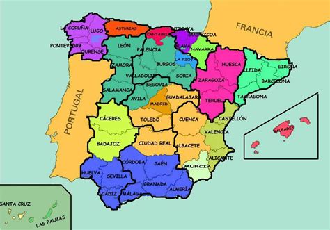 Blog Del Profe Marcos Mapa Provincial De EspaÑa