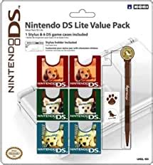 To start, i'm reverting back to the version with more information instead of less; Amazon.com: Nintendo DS Lite Value Pack - Nintendogs Version: Artist Not Provided: Video Games