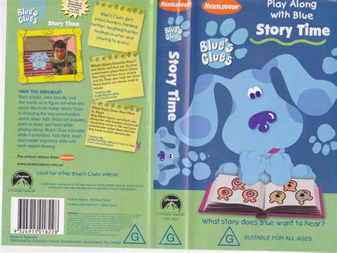 Blue S Clues Story Time Vhs Video Tape Nickelodeon Nick Jr My XXX Hot Hot Sex Picture