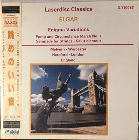 Elgar Enigma Variations And Pomp And Circumstance Laserdisc Csr