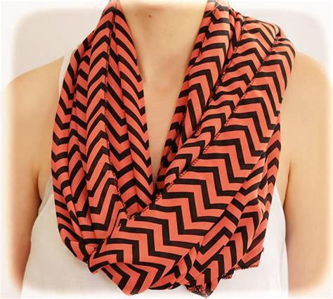 By 2beroxy Cover Up Shevron Coral Scarf Zigzag Summer Accessory