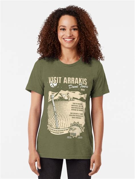 Visit Arrakis T Shirt By Heavyhand Redbubble