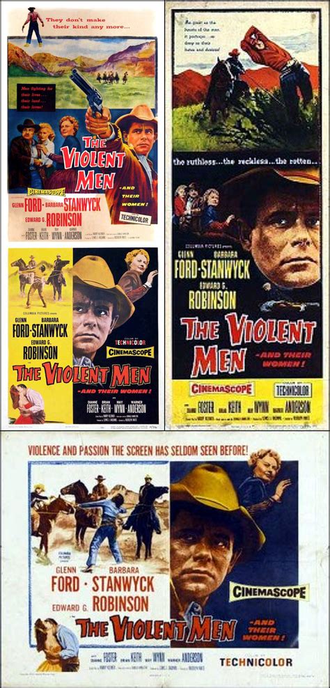 Glenn Ford Westerns …. The Violent Men / 1955 - My Favorite Westerns