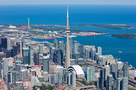 Aerial Photo Toronto Entertainment District
