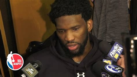 Joel Embiid Talks Health Issues After 76ers Game 4 Loss To The Raptors 2019 Nba Playoffs