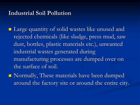 Soil Pollution