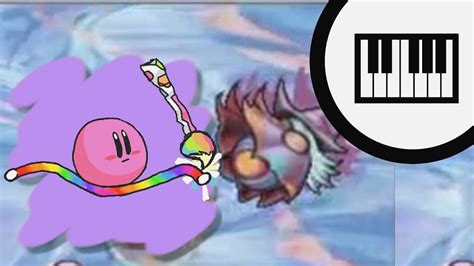 Kirby Canvas Curse Drawcia Sorceress Piano Youtube