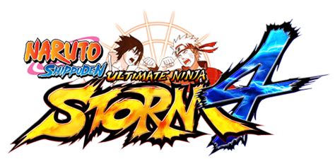 Naruto Ultimate Ninja Storm 4 Logo Render By Datflashkid On Deviantart