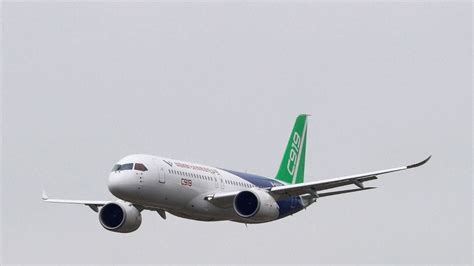 China S First Homegrown Passenger Jet C919 Makes Maiden Commercial Flight News18