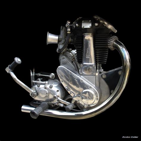 No 9 Classic Bsa B33 Motorcycle Engine My Entire Engine S Flickr