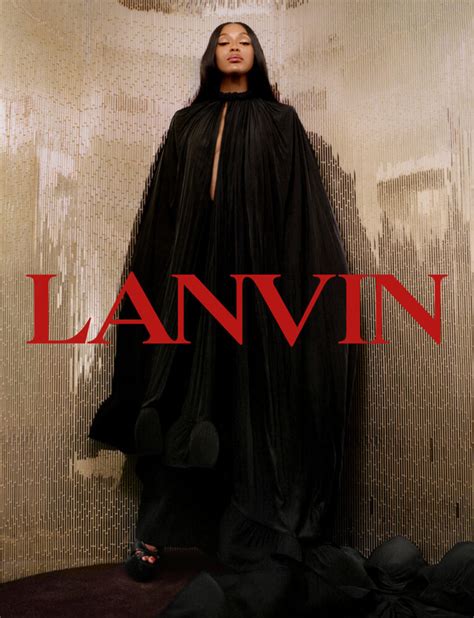 lanvin spring 2022 ad campaign les faÇons